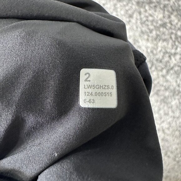 Lululemon Pants Womens 2 Gray High Rise Straight Leg Lounge Elastic Waist Soft - Picture 7 of 7